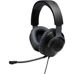 JBL Quantum 100 Wired Over-Ear Gaming Headphone with Flip-up Mic